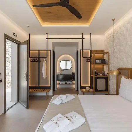 Calma Mykonos 아파트 프사로우