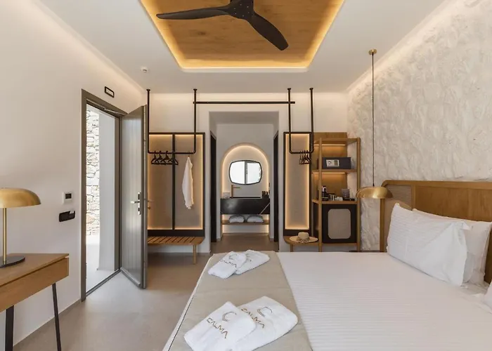 Calma Mykonos شقة بسارو